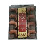 Chef Tim Love Cowboy Boot Corn Holders Set Of 8 Stainless Steel Prongs Brown Nib. Fixed Price $18.00.