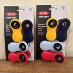 Oxo Good Grips Magnetic All Purpose Clips 8 Pack 2 Sets Assorted Colors New. Fixed Price $32.50.