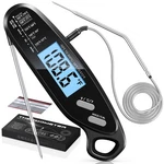 Instant Read Meat Thermometer Digital With Dual Probe, Food For C.... Fixed Price $23.32.