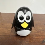 Kikkerland Penguin Kitchen Timer, Black-white. Fixed Price $5.99.