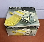 Vintage 1986 Himark Pasta Queen Noodle Making Machine 15-4150 Made Italy. Fixed Price $19.95.