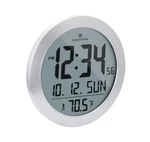 Marathon CL030069SS - 8 Inch Digital Wall Clock W/date & Temp (ob) Box Damage. Fixed Price $34.97.