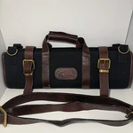 Boldric Canvas & Leather 17 Pocket Knife Bag. Fixed Price $87.50.