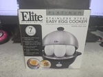 Elite Gourmet EGC-508 Rapid Egg Cooker, 7 Easy-to-peel, Hard, New, Free Shipping. Fixed Price $33.33.