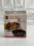 Norpro Nonstick Vertical Poultry Roaster Holds Up To 8 Lbs Model #269 New!. Fixed Price $11.00.