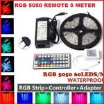Elenker 12V 6A 5050 Smd Rgb Led Strip Lights Kit Water Proof. Fixed Price $14.55.