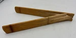 Pampered Chef Folding Bamboo Salad Tongs #2239. Fixed Price $11.99.