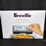 Breville Smart Fryer 4 Quart Brushed Stainless Steel New Box. Fixed Price $150.00.