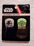 Star Wars Disney Yoda / R2D2 2PK Magnetic Bag Clips Best Brands New. Fixed Price $5.99.