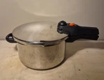 Ttk Manttra Stainless Steel Qt Pressure Cooker S36000 Nice Preowned Condition. Fixed Price $38.71.