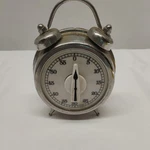 Retro Progressive Kitchen Timer Stainless Steel W/white & Black Face 60 Minutes. Fixed Price $10.00.