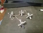 Alessi Tripod Fexible Trivet Set GCH01 From Italy. Fixed Price $35.00.