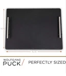 Wolfgang Puck Natural Edge Slate Serving Tray With Handles 17.75 X 14. Fixed Price $19.99.