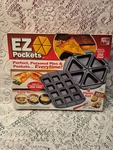 Ez Pockets 4-PIECE Non-stick Baking Kit With Cutting Tool Recipe Book Nib M70. Fixed Price $15.55.