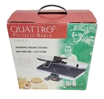 New Villaware Quattro Pizzelle Baker Series Ii #3850 Italian Cookie Maker. Fixed Price $303.99.