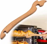 Oven Rack Puller Wood Push Tool Prevent Scalding Out Hot. Fixed Price $12.47.
