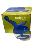 Tupperware Quick Chef Manual Food Processor Crank Chopper Mixer Whisk W/ Box. Fixed Price $13.80.