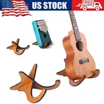 Portable Wooden Music Instrument Stand Rack Holder For Ukulele Violin Mandolin. Fixed Price $5.95.