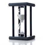 Bellaware Hourglass Sand Timer, 15 Minutes Wood Clock. Fixed Price $15.19.