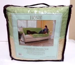 New Kaylee Designs Home Reversible Furniture Sofa Protector Cover 75" X 110". Fixed Price $13.50.