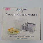 Cuisipro Donvier Yogurt Cheese Maker Instructions Recipe Book Included Y0130. Fixed Price $29.75.