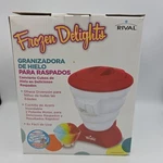 Rival Frozen Delights Snow Cone Maker Red White Ice Shaver Party Central Kids. Fixed Price $31.34.