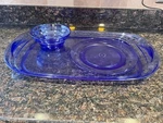 Creativeware 9 Piece Dorm/apartment Plastic Dish Bowl Platter Set Navy Blue. Fixed Price $34.99.