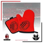 A.c. Milan Barbeque Set, Press + Oven Glove - Pot Holder Mitt. Fixed Price $16.25.