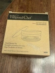 Pampered Chef, Drink Rimmer Set #2424, Juicer/salt Open Box. Fixed Price $8.50.