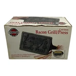 Norpro Cast Iron Bacon Press With Wood Handle Flattening Tool #1400 New. Fixed Price $12.79.