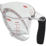 (3)- Oxo Good Grips Plastic Cup Standard & Metric Angled Measuring 70881. Fixed Price $44.89.