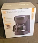 Toastmaster Black 5 Cup Coffee Maker Glass Carafe - Pause And Serve Function. Fixed Price $21.21.