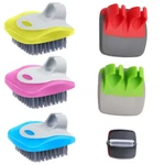 3 Pieces Vegetable Brush Kitchen Fruit Potato Scrubber Cleaning Tool Silver. Fixed Price $17.99.