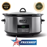 Crock-pot 8QT Digital Slow Cooker. 10+SERVING 320W, #SCCPVFC800-DS. Fixed Price $75.99.