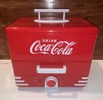 Nostalgia Coca-cola Steamer & Bun Warmer Tested And Working. Fixed Price $32.99.