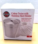 Norpro - Stainless Steel Cooking Twine Dispenser New Includes. Fixed Price $15.66.