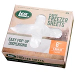 Lem 1000 Count 6"X10.75" Plastic Freezer Sheets Fda Approved Microwave Safe 027A. Fixed Price $25.99.