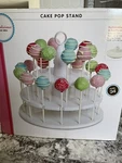 Bakelicious Cake Pop Stand 24-PIECE White. Fixed Price $35.00.