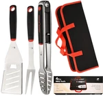 Bbq Grill Tool Set 4PCS Stainless Steel Spatula Fork Tongs With Bag, New. Fixed Price $59.99.