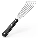 Miu Fish Spatula Stainless Steel, Flexible, Polished Metal, 11 Inch, Silver. Fixed Price $40.49.