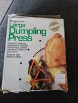 1995 Progressive Large Dumpling Press. Fixed Price $6.00.