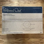 Pampered Chef Stir Fry Skillet Wok Pan Non Stick Double Handles Lid 2864. Fixed Price $169.98.