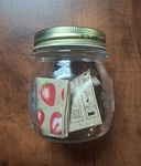 Bormioli Rocco 8.5 Oz Mason Jar W/lid. Fixed Price $5.00.