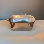 Farberware 8 Qt Roaster Cast Aluminum Dutch Oven With Lid. Fixed Price $155.00.