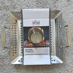 All-clad Stainless Steel 11" Chicken Roaster Perforated Easy-grip Handles Silver. Fixed Price $67.00.