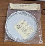 The Pampered Chef 10" Flan Pan - Set Of #4425 Durable Tinned Steel. Fixed Price $12.99.