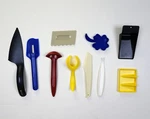 Vintage Tupperware Lot Kitchen Gadgets Tools Utensils Soap Dish Ladle Cake Serve. Fixed Price $19.99.
