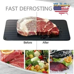 9'' Fast Defrosting Tray Rapid Thawing Board Safe Meat Frozen Food Plate. Fixed Price $10.73.