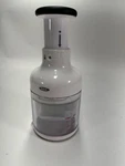 Oxo Manual Food Chopper With Self-rotating Stainless Steel Blades. Fixed Price $10.00.