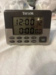 Taylor Pro Stainless Steel Dual Event Digital Timer Kitchen Cooking. Fixed Price $22.00.